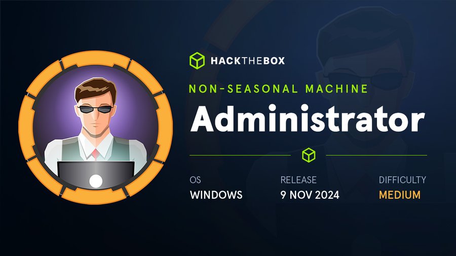Adminstrator Machine HackTheBox